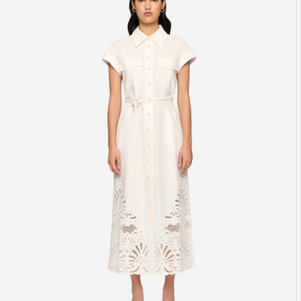 Clea Kya Dress in White